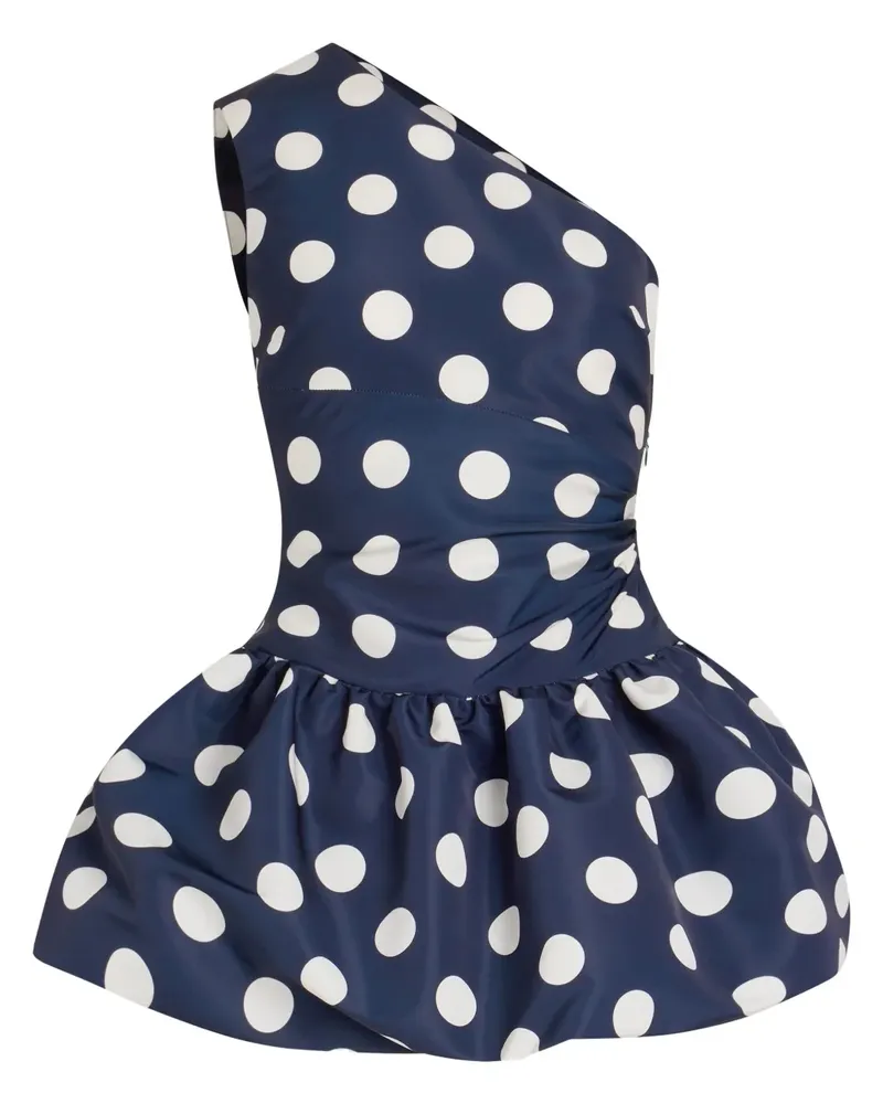 Patou Einschultriges Minikleid - Blau Blau