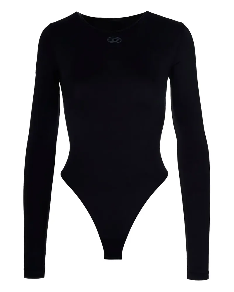 Diesel Angelina-Utlt logo-detail bodysuit - Schwarz Schwarz