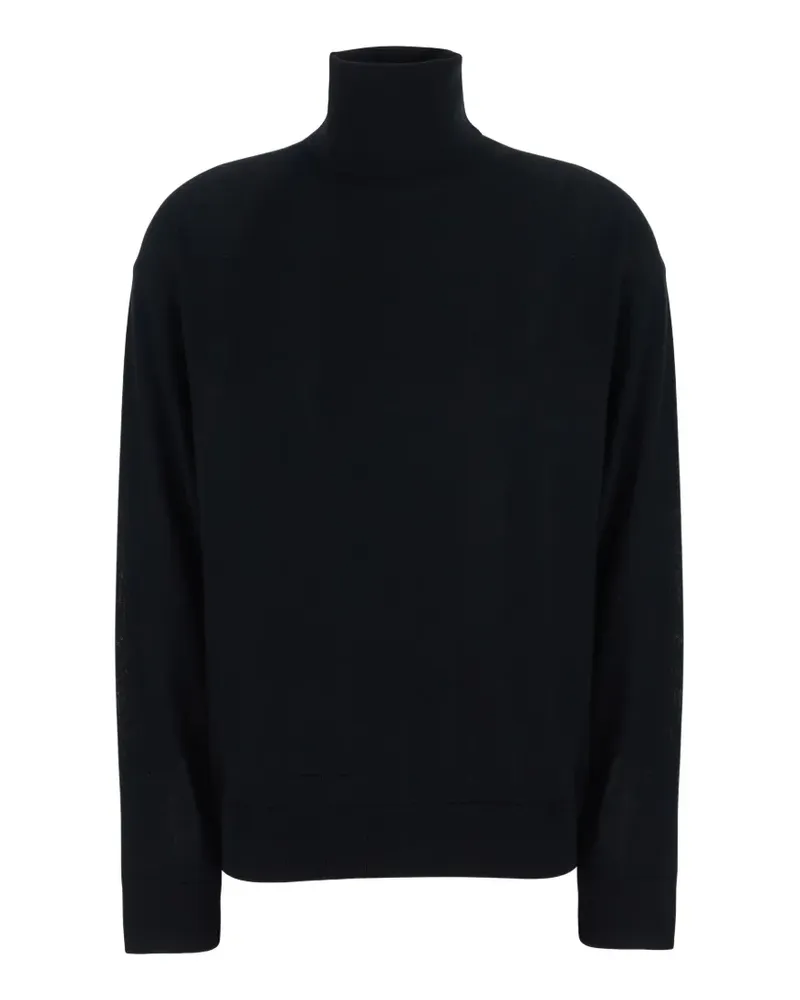 Semicouture Freda Pullover mit Rollkragen - Schwarz Schwarz