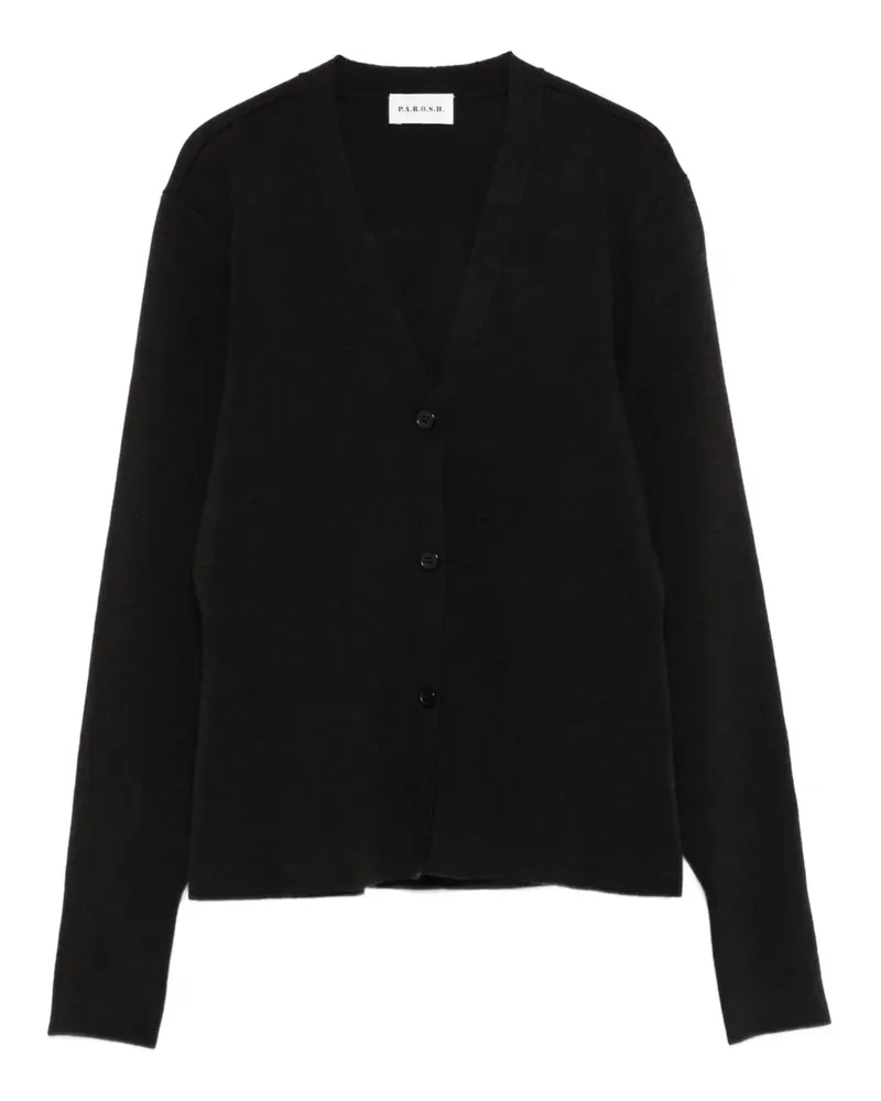 P.A.R.O.S.H. P.A.R.O H. Geknöpfter Cardigan - Braun Braun