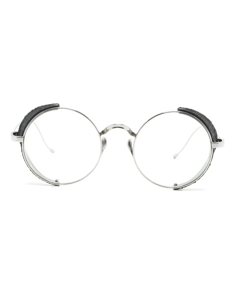 RIGARDS x Uma Wang Brille mit rundem Gestell - Silber Silber