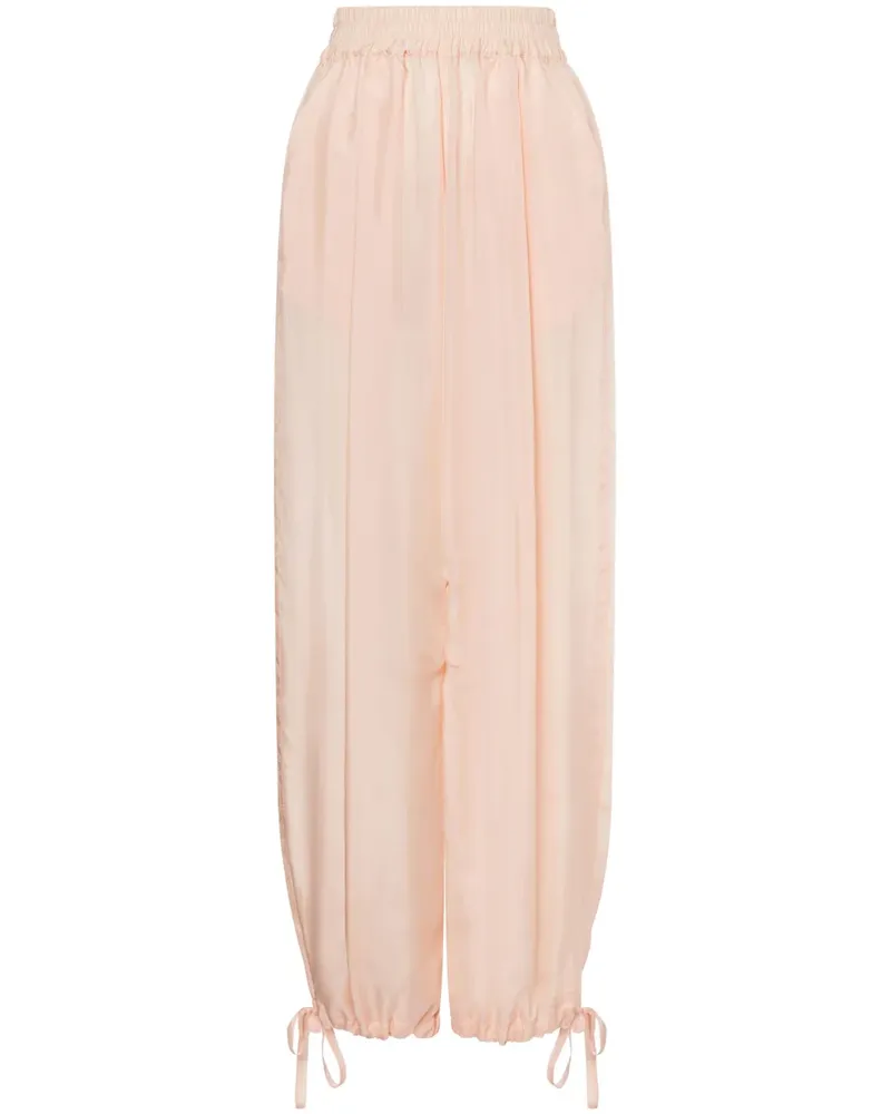 Philosophy Di Lorenzo Serafini Tapered-Hose aus Seide - Rosa Rosa
