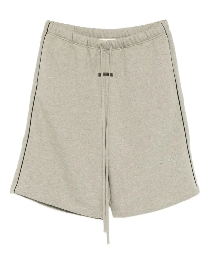 Fear of God Shorts mit Logo-Stickerei - Grau Grau