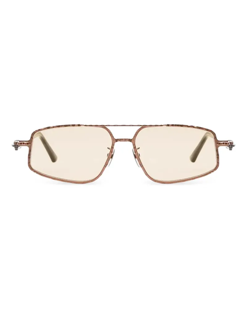 KUBORAUM Mask J73 pilot-frame sunglasses - Braun Braun