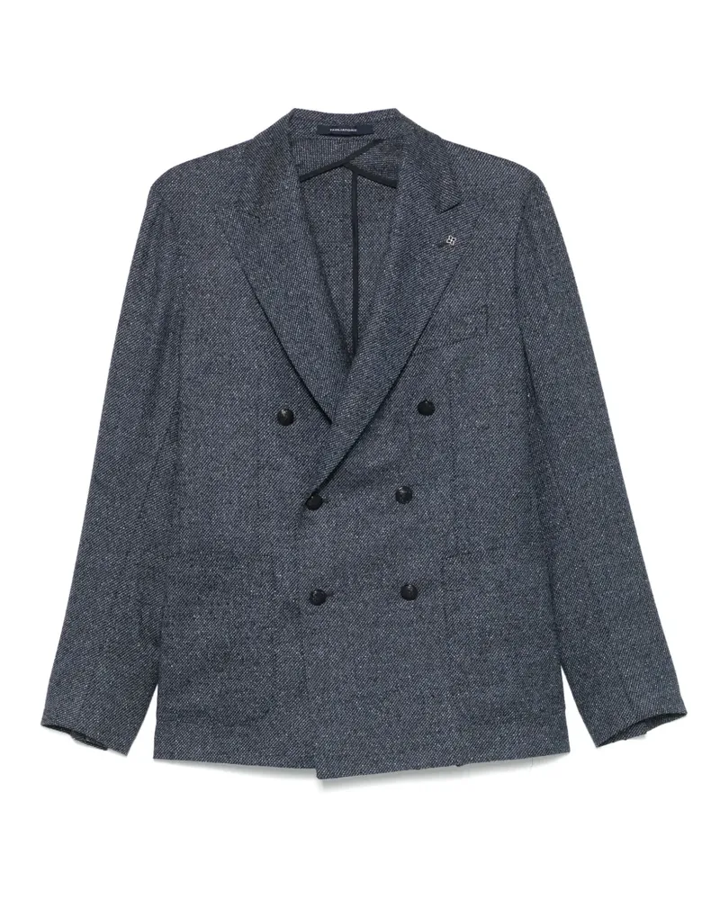 Tagliatore Doppelreihiges Sakko - Blau Blau