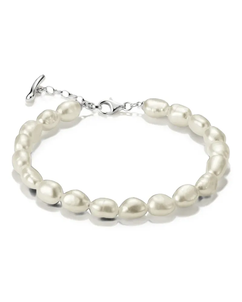 Thomas Sabo Armband aus Sterlingsilber mit Süßwasserperlen - Weiß Weiß
