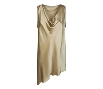 Asymmetrisches Paillettentop - Gold