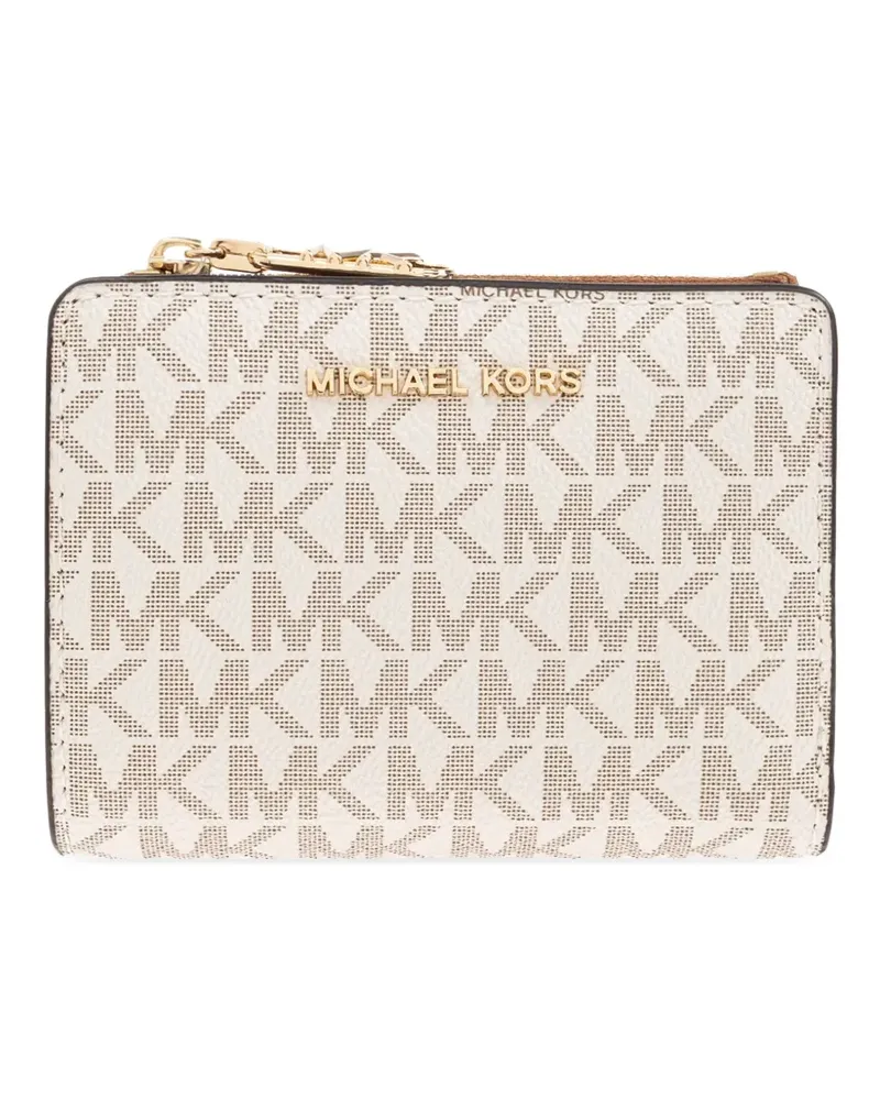 Michael Kors Portemonnaie mit Monogramm - Nude Nude