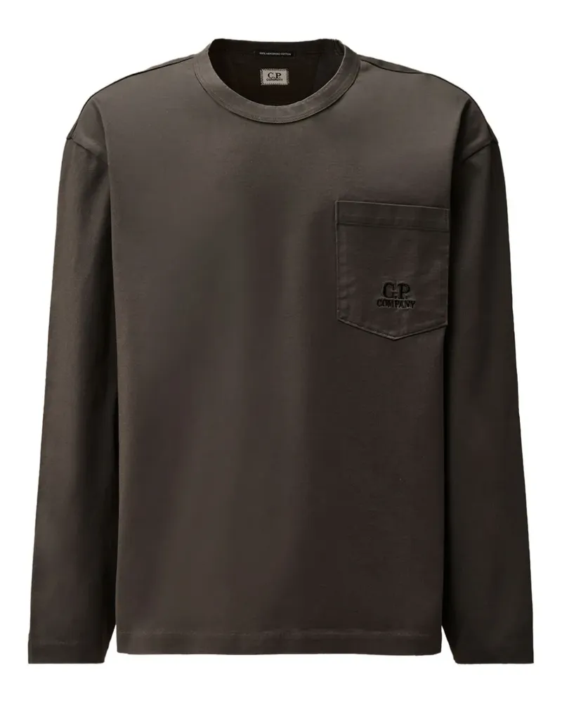 C.P. Company pocket long-sleeve T-shirt - Grau Grau