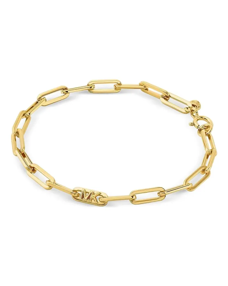 Michael Kors rectangle-chain bracelet - Gold Gold