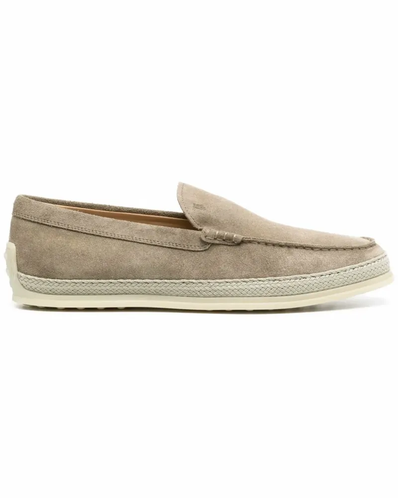 TOD'S Loafer mit runder Kappe - Nude Nude
