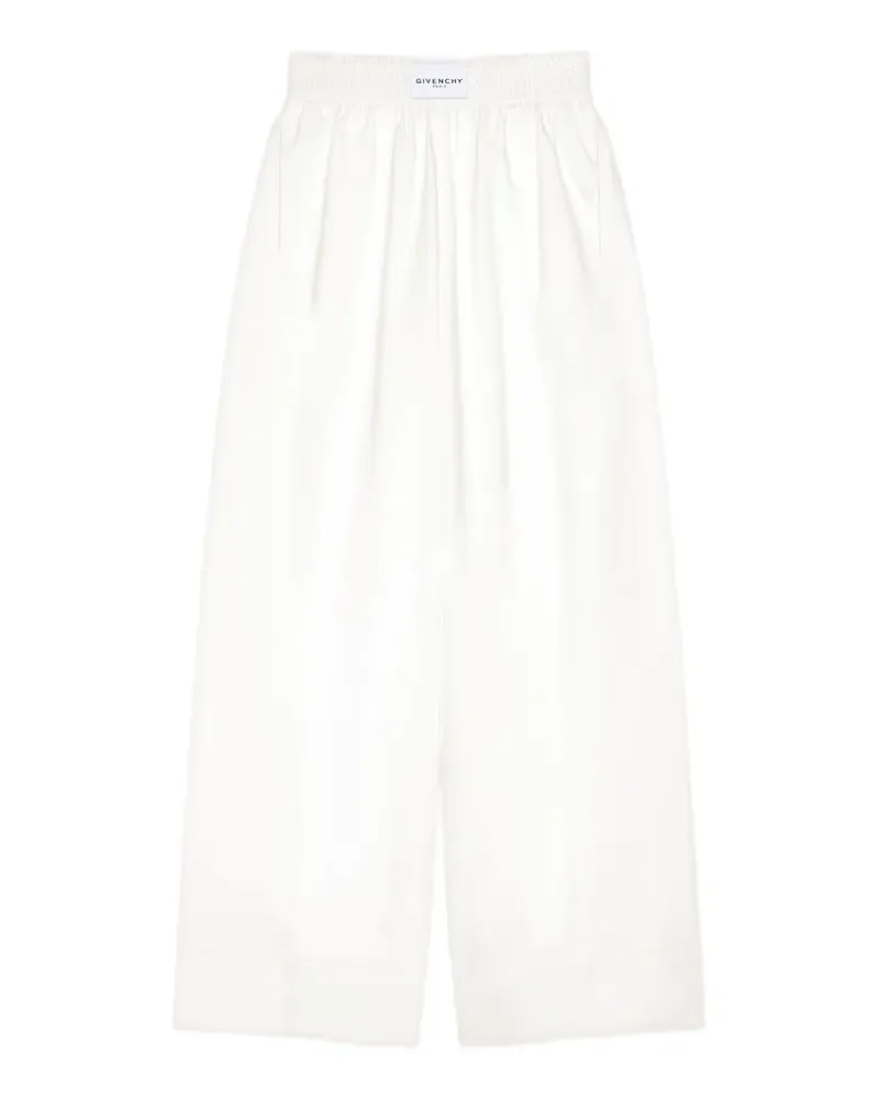 Givenchy Cocoon Hose mit elastischem Bund - Weiß Weiß
