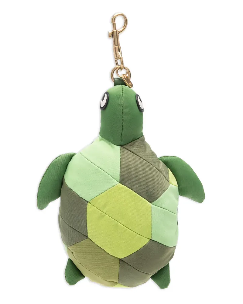 Anya Hindmarch Turtle Shopper mit Anhänger - Grün Grün