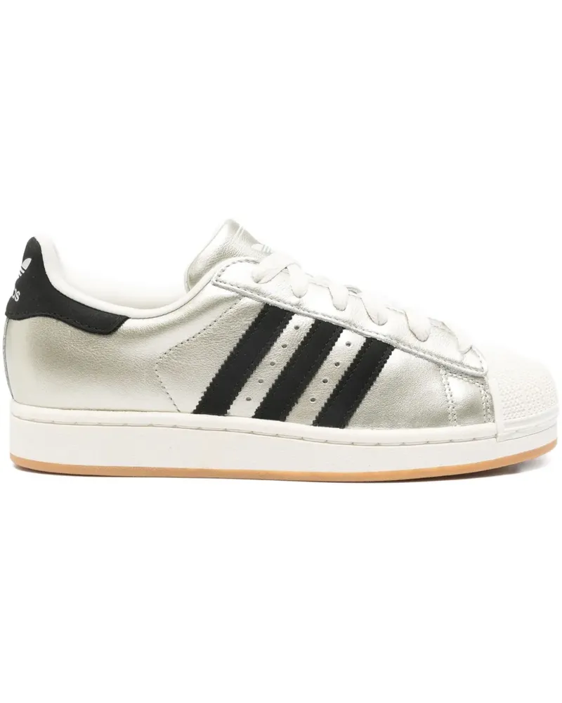adidas Superstar II 3-Stripe Sneakers - Silber Silber