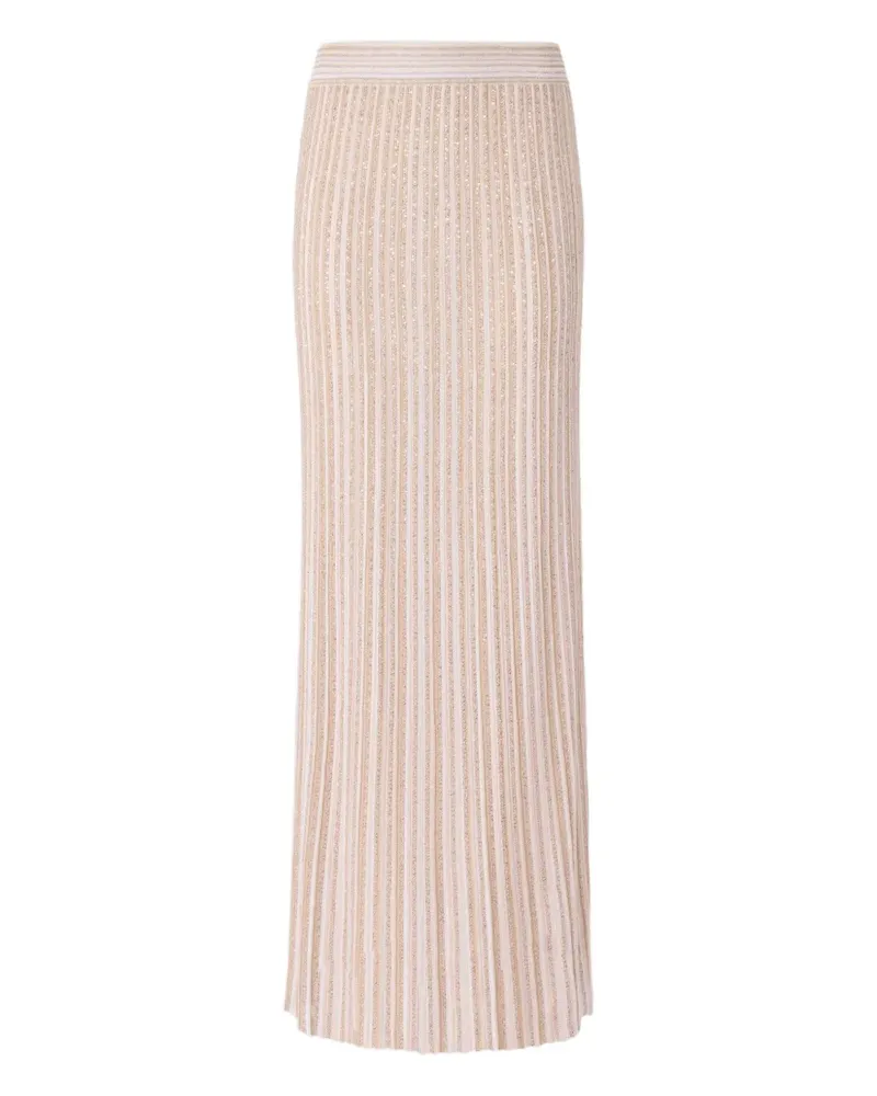 Missoni Maxirock mit Pailletten - Nude Nude