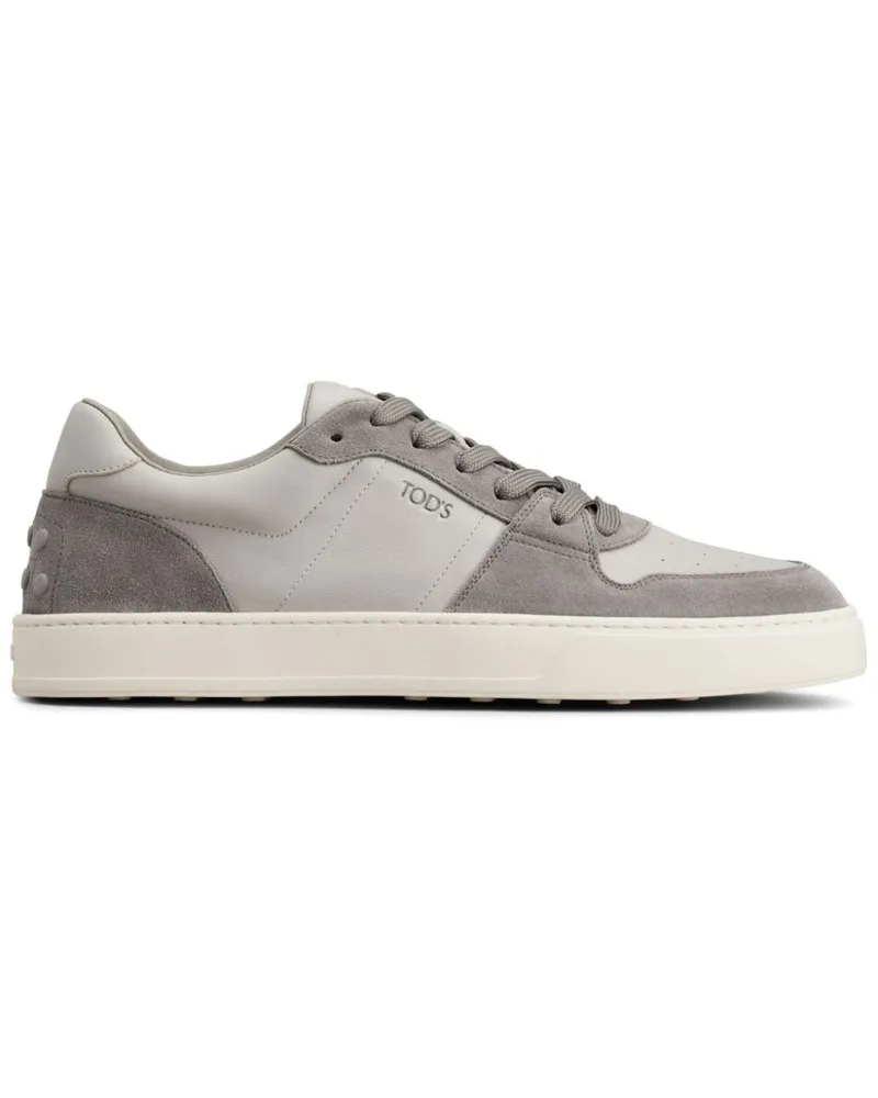 TOD'S Sneakers mit Wildledereinsätzen - Grau Grau