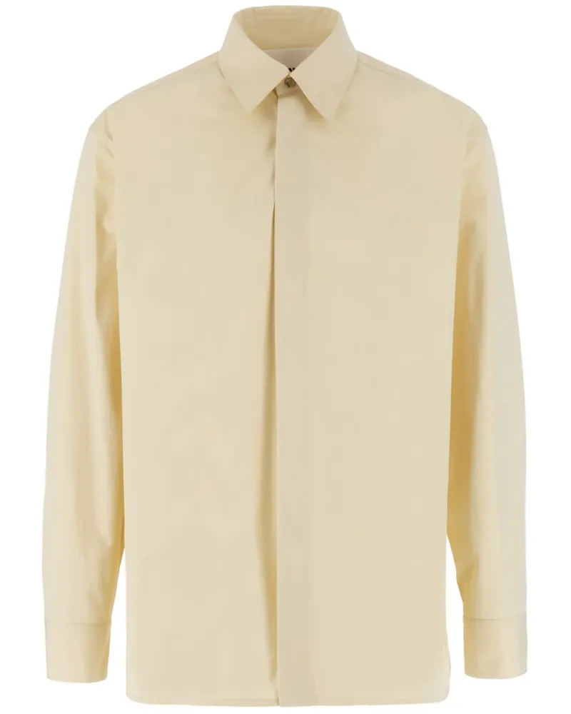 Jil Sander Klassisches Hemd - Nude Nude