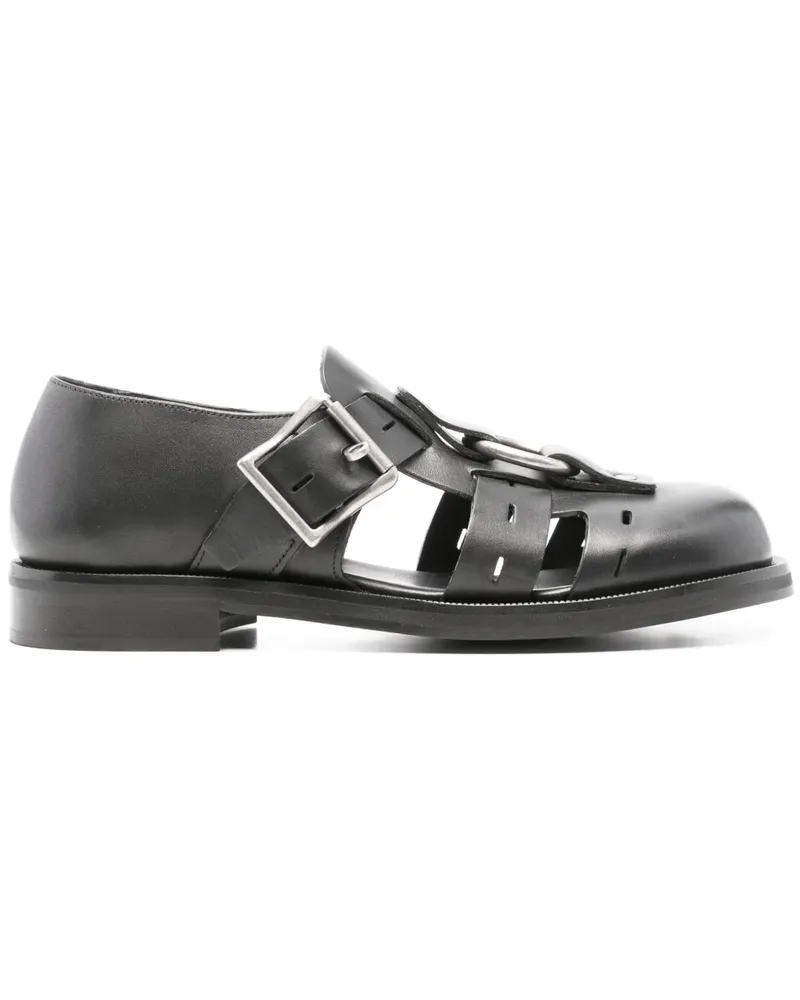 Martine Rose Bondage Belt Sandalen - Schwarz Schwarz