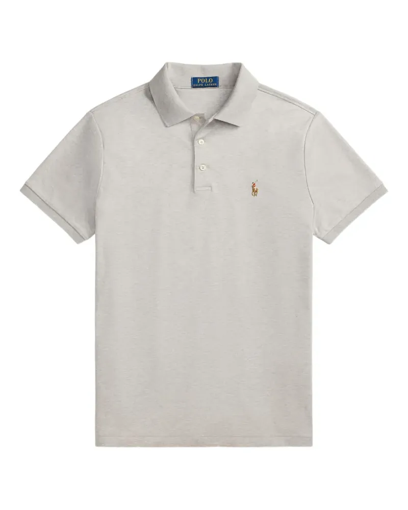 Ralph Lauren embroidered-logo polo shirt - Grau Grau