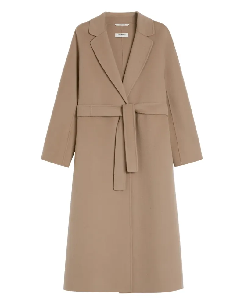Max Mara belted coat - Nude Nude