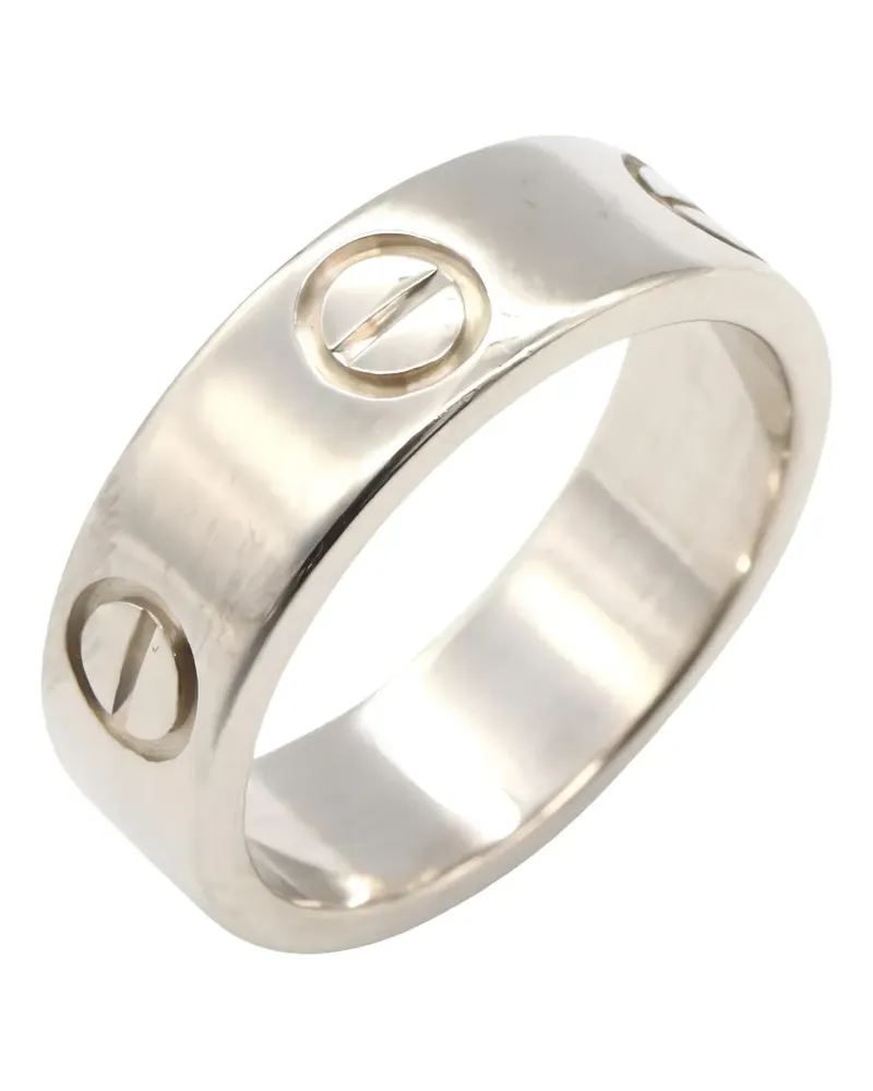 Cartier K18wg love ring - Silber Silber