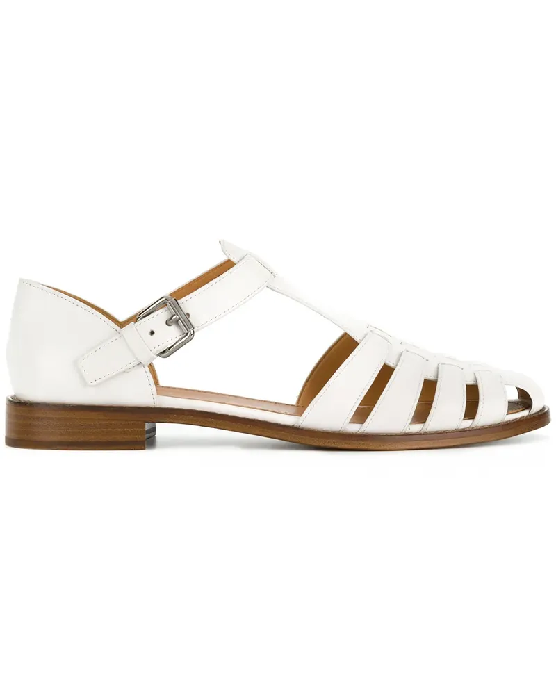 Church's Kelsey' Sandalen mit Cut-Outs - Weiß Weiß