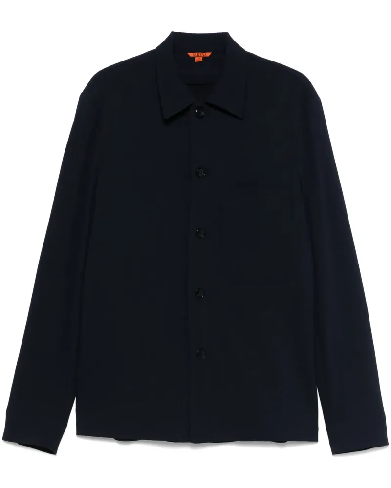 BARENA Cedrone Folco Hemdjacke - Blau Blau