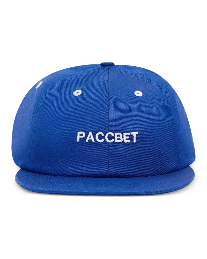 PACCBET RASSVET Baseballkappe mit Logo-Stickerei - Blau Blau