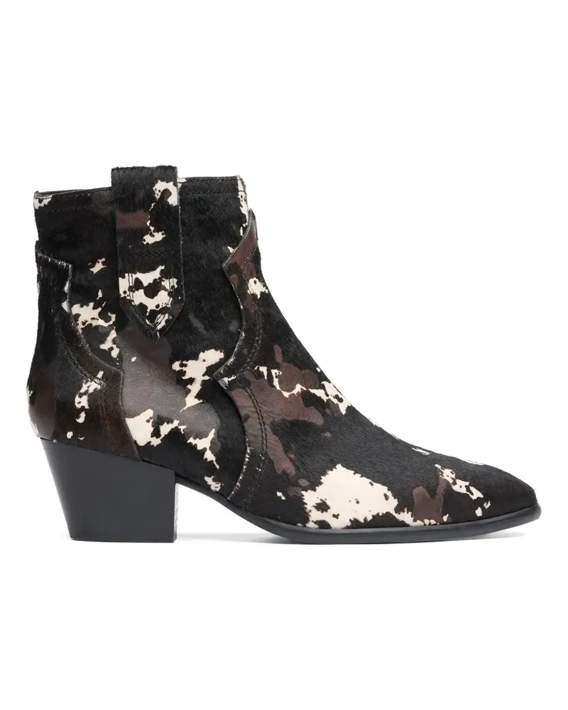 ash Flare Cowboystiefel - Schwarz Schwarz