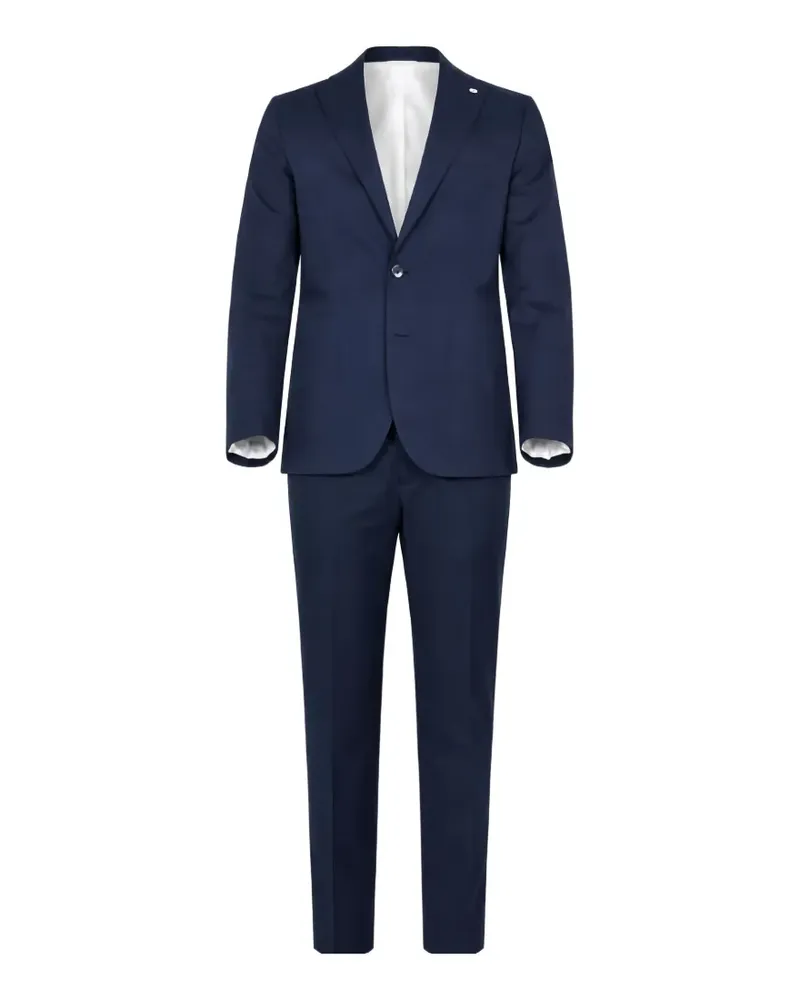 Manuel Ritz single-breasted suit - Blau Blau
