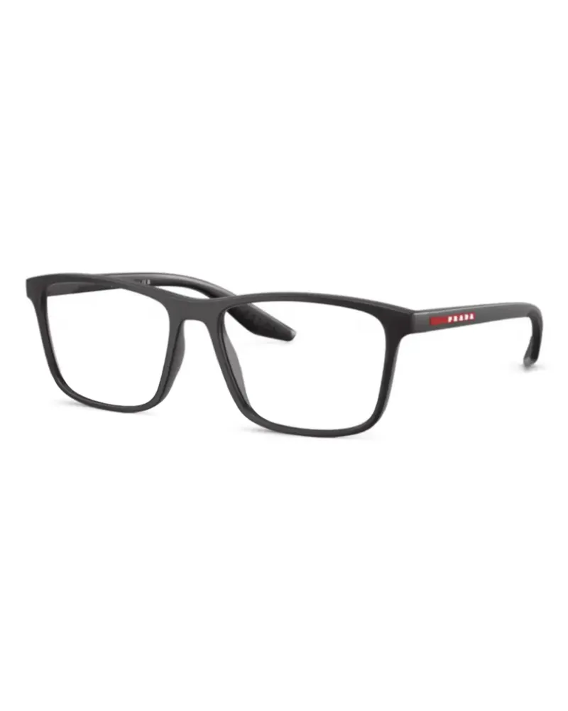 Prada Linea Rossa Brille - Schwarz Schwarz