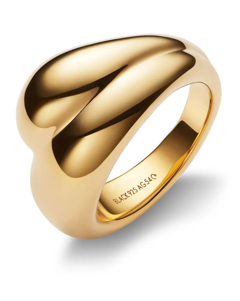 Maria Black Tryvann Trail Ring - Gold Gold