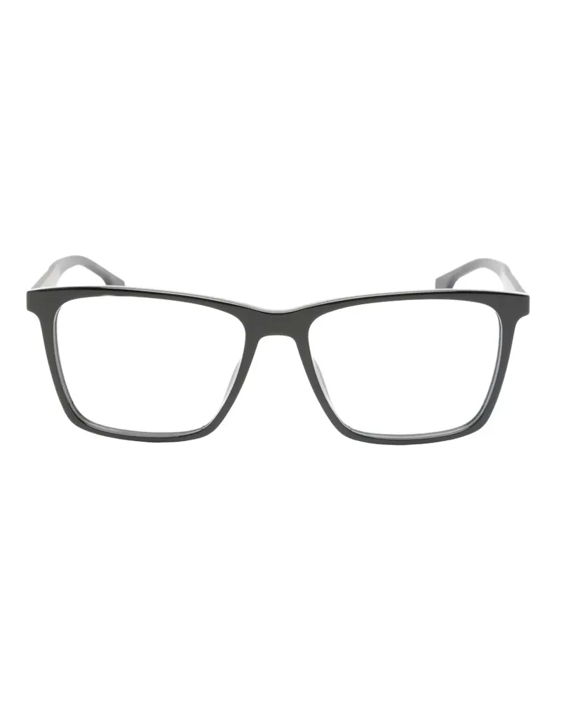 HUGO BOSS Brille mit eckigem Gestell - Schwarz Schwarz