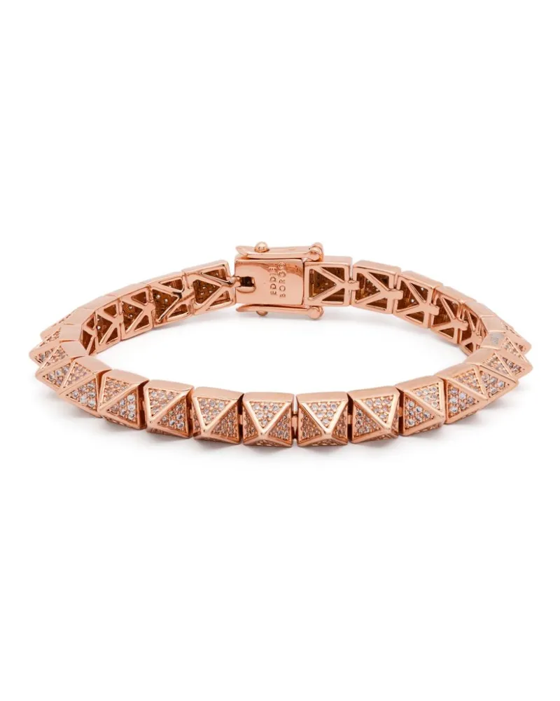 Eddie Borgo Pavé Pyramid bracelet - Rosa Rosa