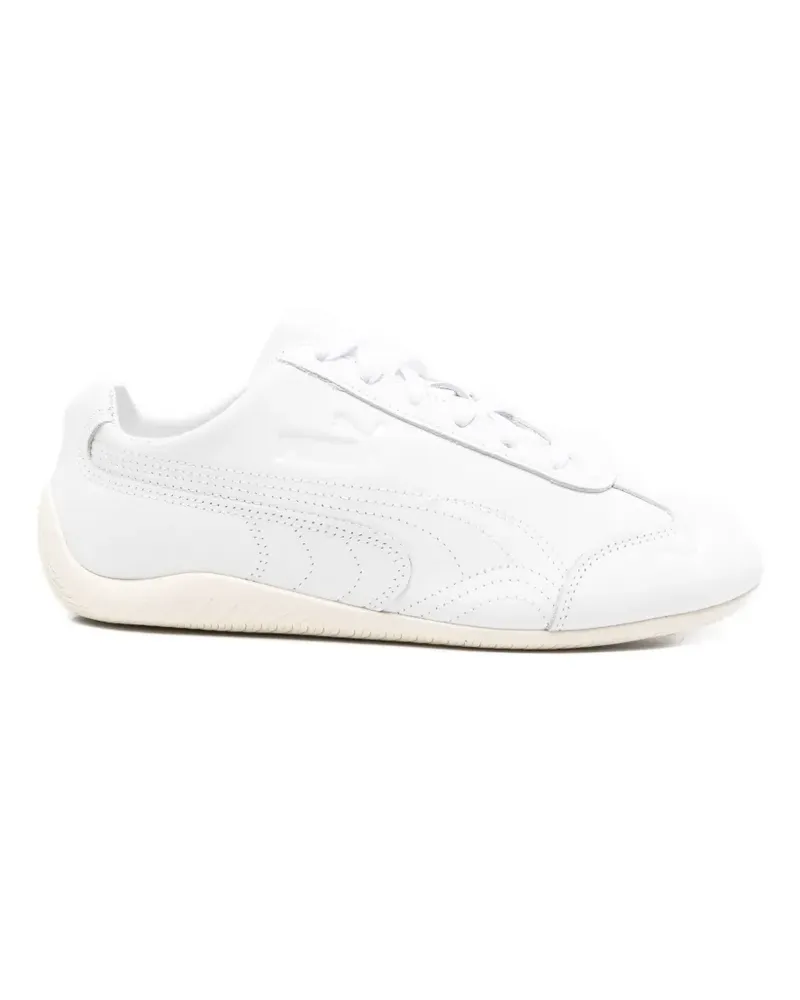 Puma logo-debossed sneakers - Weiß Weiß
