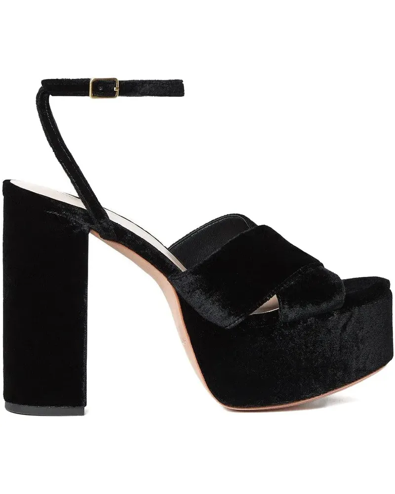 Loeffler Randall 130mm Loretta platform sandals - Schwarz Schwarz