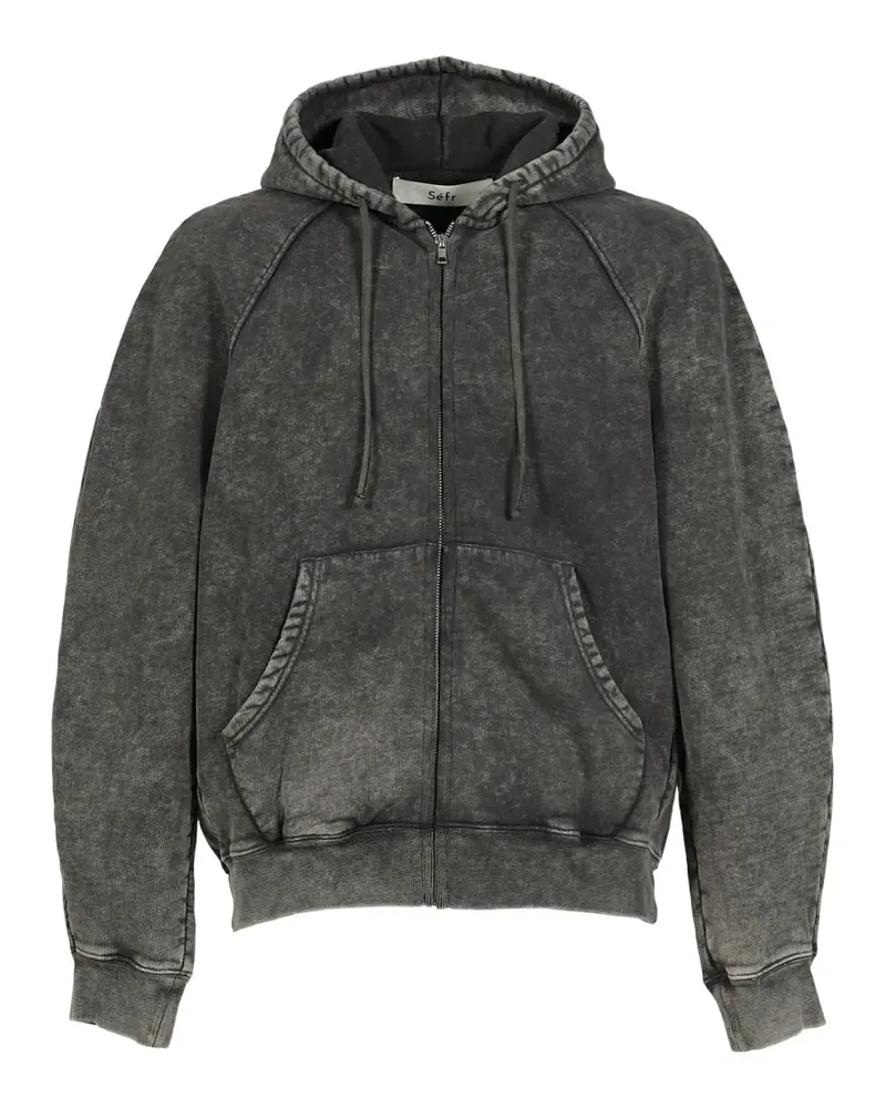 Séfr zip-up hoodie - Grau Grau