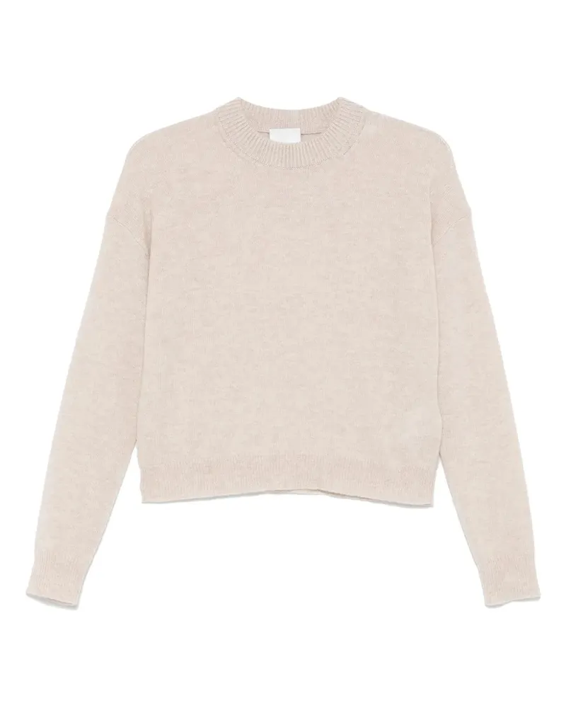 ALLUDE Pullover mit Rundhalsausschnitt - Nude Nude