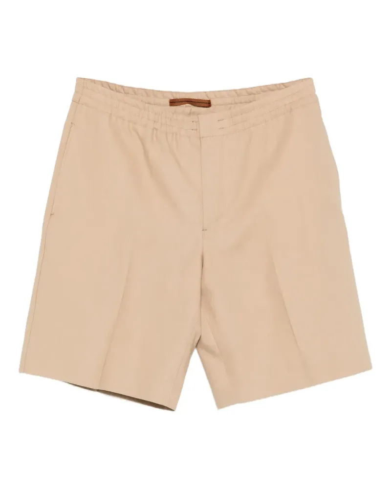 Ermenegildo Zegna Shorts mit elastischem Bund - Nude Nude