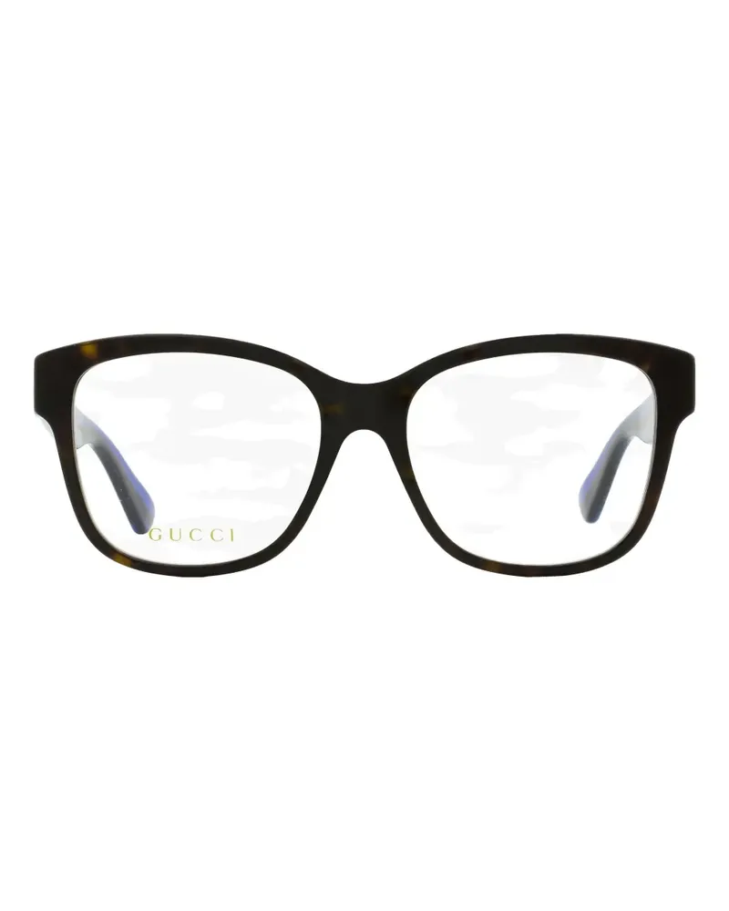 Gucci square-frame glasses - Schwarz Schwarz