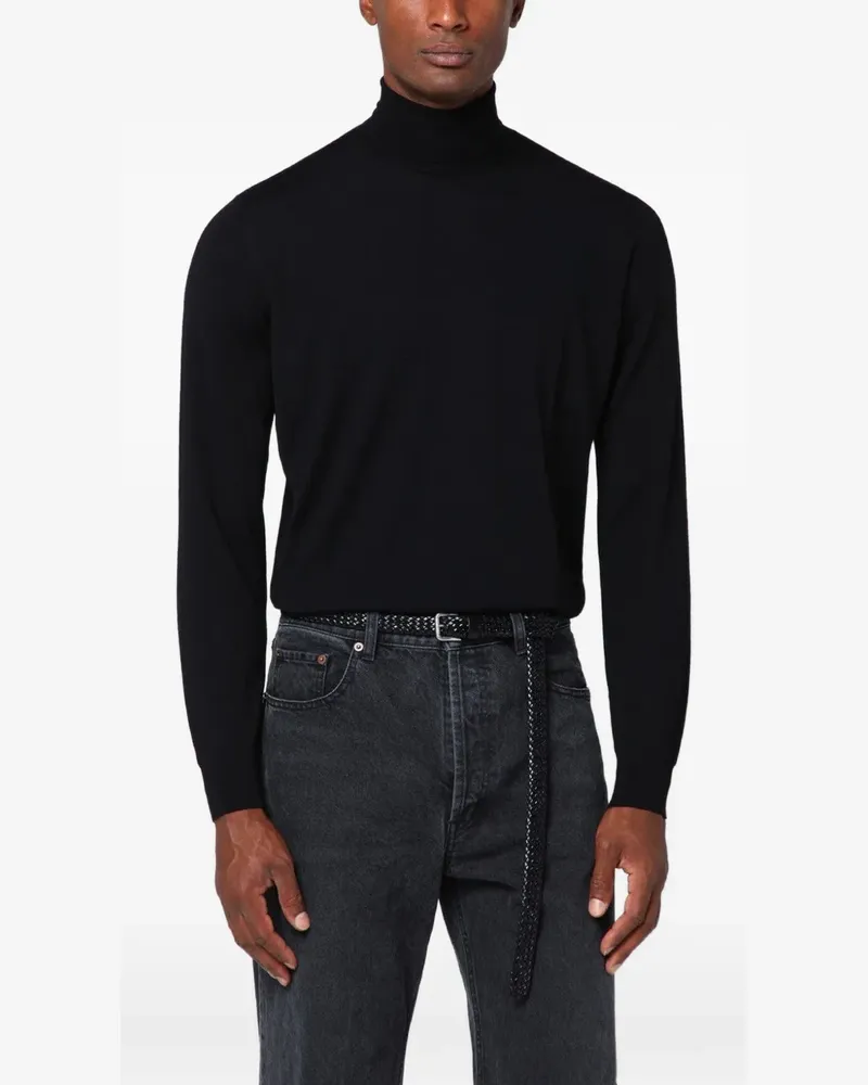 Drumohr  Pullover mit Rollkragen - Schwarz Schwarz