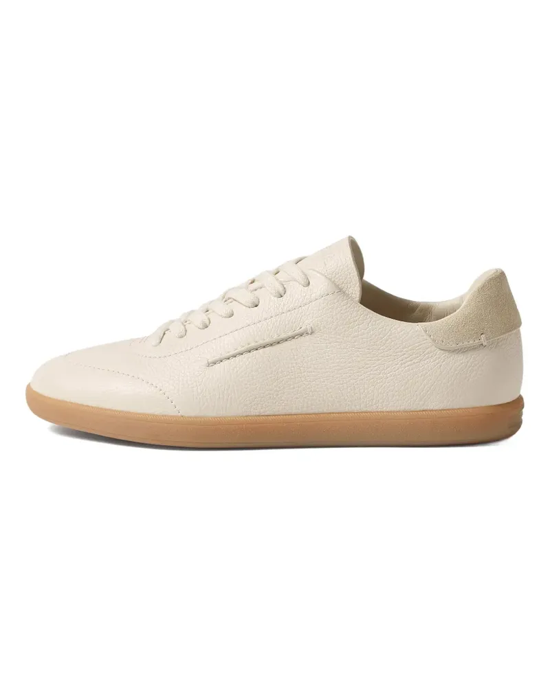 Ermenegildo Zegna 232 Sneakers aus gekörntem Kalbsleder - Nude Nude
