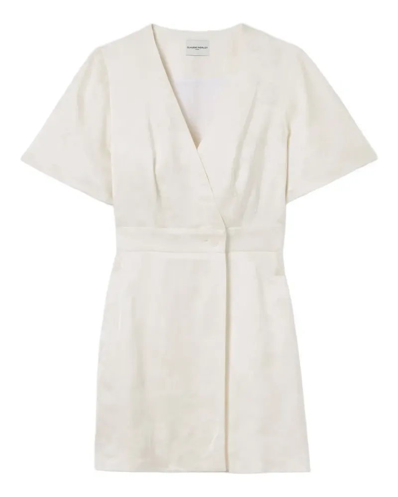 Claudie Pierlot Gewickeltes Minikleid - Nude Nude