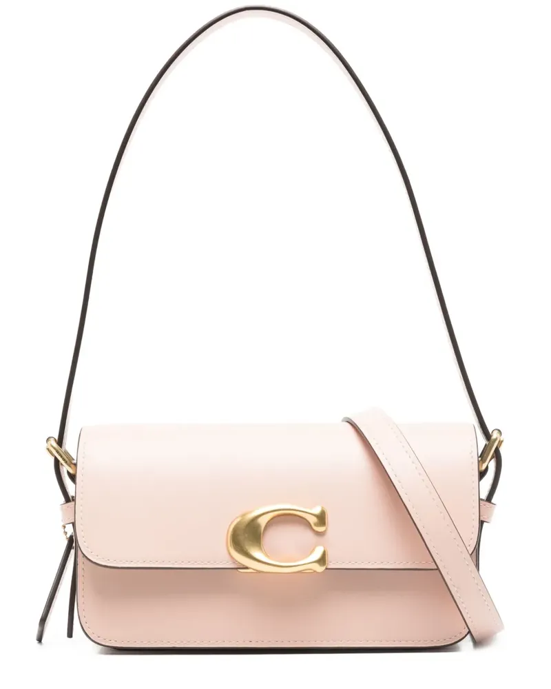Coach Zoe Schultertasche mit Spangendetail - Nude Nude