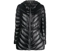 Schmale Daunenjacke - Schwarz
