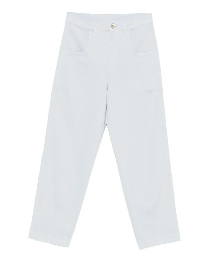 Eleventy Hose mit Gürtelschlaufen - Blau Blau