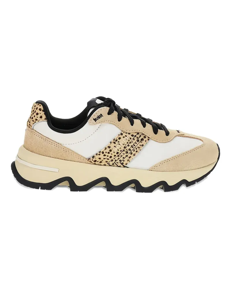 Sorel Kinetic Ember animal-print sneakers - Nude Nude