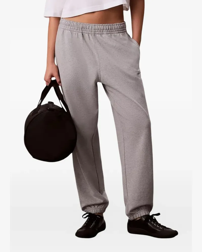 Calvin Klein logo-print track pants - Grau Grau