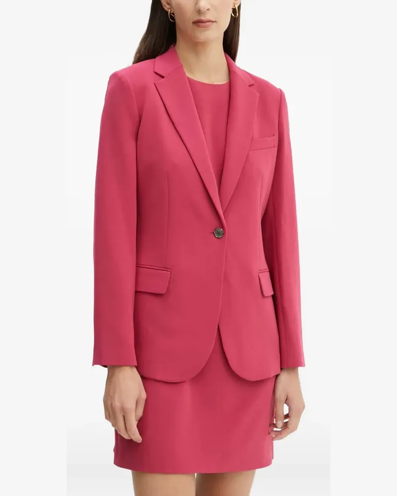 Theory button pocket blazer - Rosa Rosa