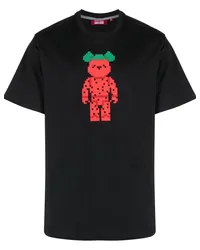 Mostly Heard Rarely Seen Slice of Melon Bear T-Shirt Schwarz